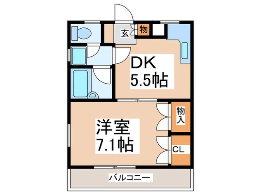 間取図 第２丸正ビル