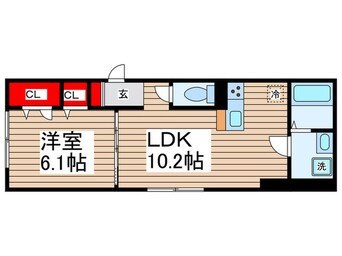 間取図 グラナーデ江戸川Ａ