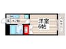 プライムホームズ１３２ 1Kの間取り