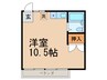 グリ－ンハイム 1Rの間取り