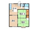 リーブル ベルセゾンの間取図