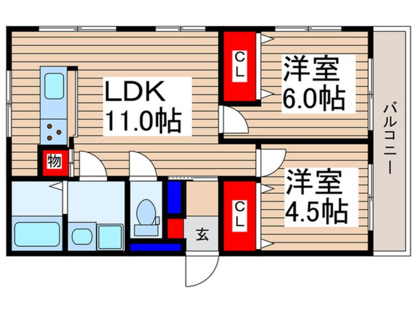 間取図 スターライトマンション