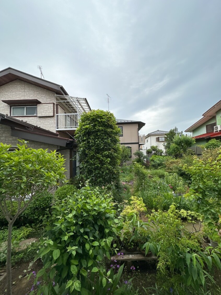 室内からの展望 グリ－ンハウス中溝