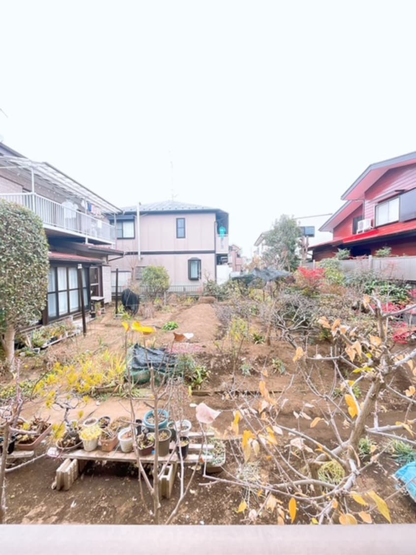 室内からの展望 グリ－ンハウス中溝