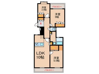 間取図 アソシエール文京白山