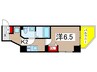 プレサンス木場公園(305) 1Kの間取り