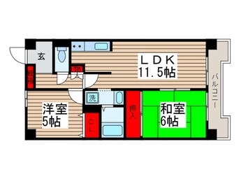 間取図 ファインビュー千葉