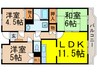 プランドール石神井 3LDKの間取り