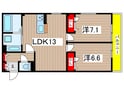 K.ドマーニの間取図