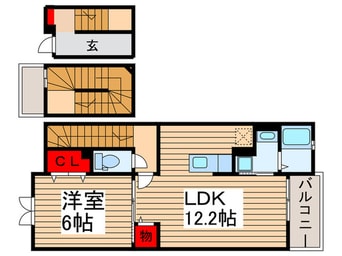 間取図 アプリコットＡ棟