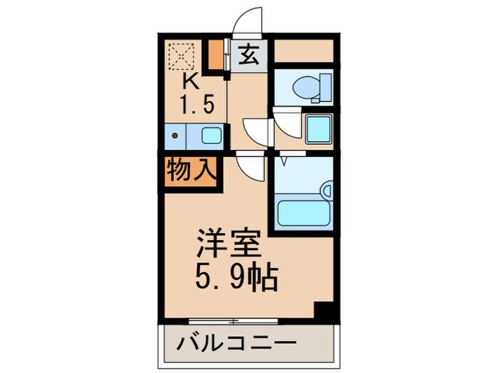 間取り図 ヴィレッジヒル宮西