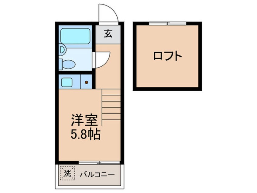 間取図 上野毛壱番館