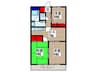クラウンズマンション 3DKの間取り