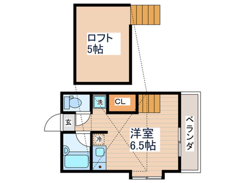 間取図 カーサ　ロッサ