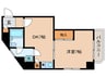 ベルオーク本郷(12F) 1DKの間取り