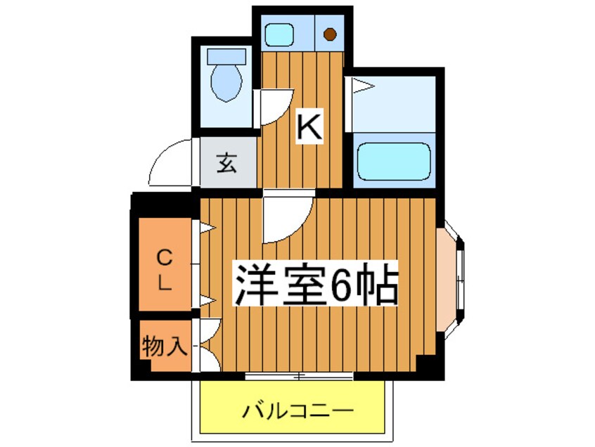 間取図 メゾングレシア