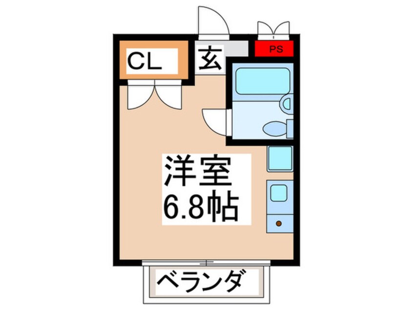 間取図 千草台マンション