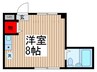 シンハイム 1Rの間取り