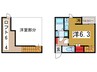 CB東浦和カステン 1Rの間取り