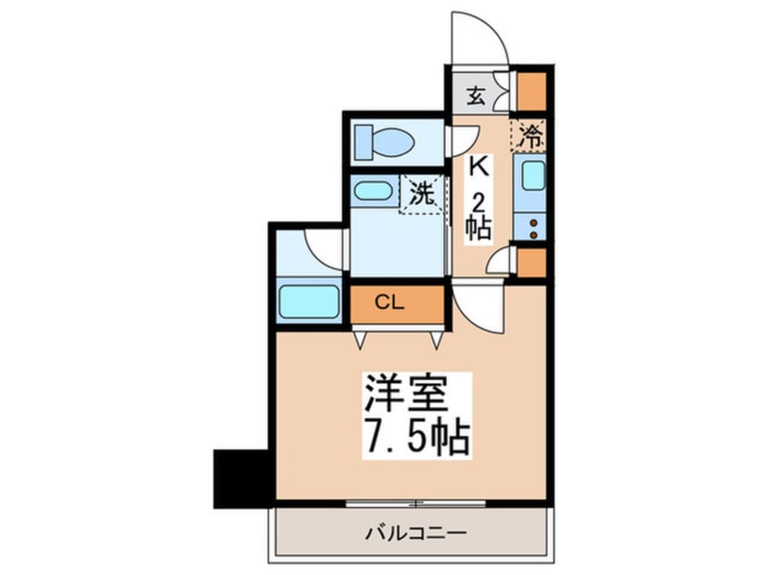 間取図 レヴァンテ浅草