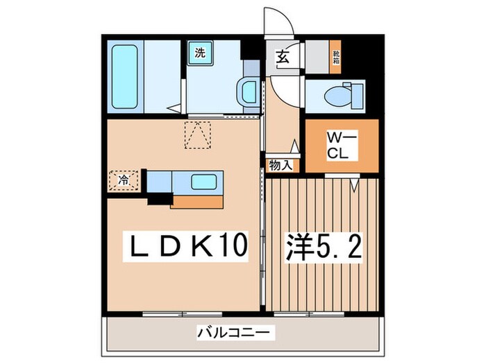 間取り図 フローラ矢部