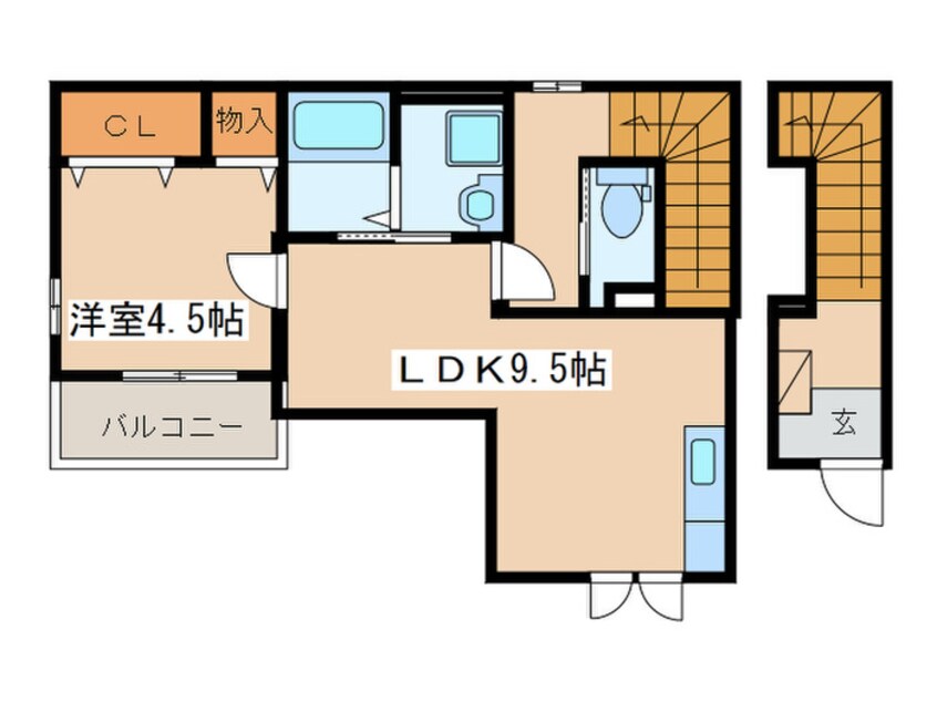 間取図 サンプルメリア