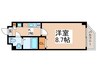 アルファコート青砥4 1Kの間取り