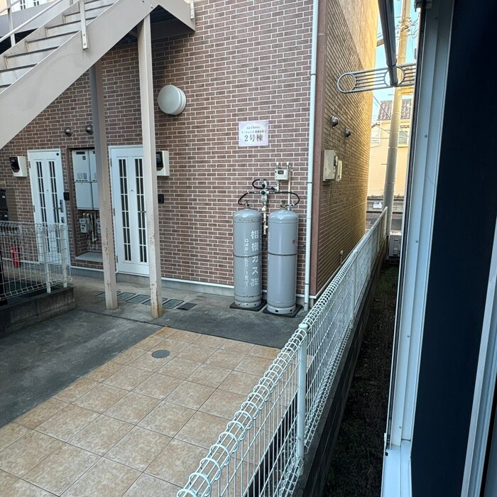 室内からの展望 ラ・シャンス東橋本３－１号棟