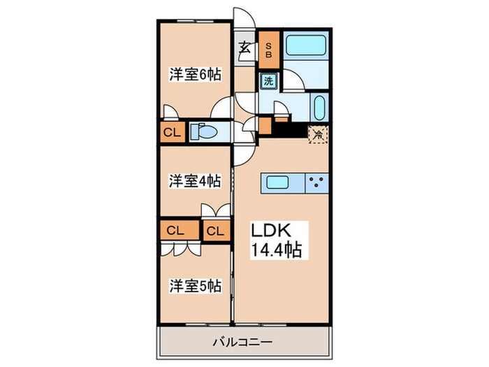 間取り図 プレディアコート鷺沼