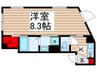 ルネサンスコート亀戸SOUTH 1Kの間取り