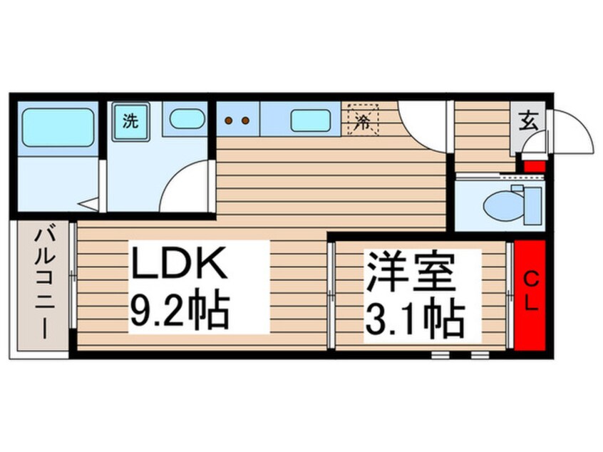 間取図 REGALEST　La　Campanella