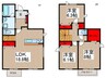 三原４丁目戸建 3LDKの間取り