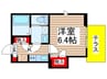 base 38Ⅱ (ﾍﾞｰｽｻｰﾃｨｰｴｲﾄﾂｰ) 1Kの間取り