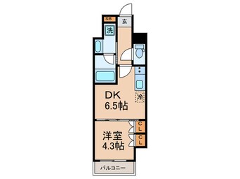 間取図 ザ・パークハビオ東長崎