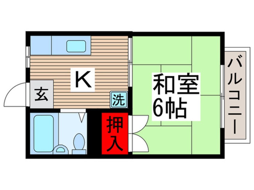 間取図 エステートピアマツモト