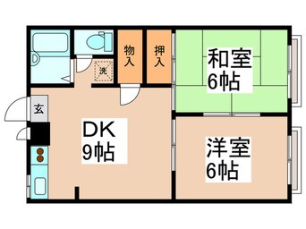 間取図 アソルティ宝町