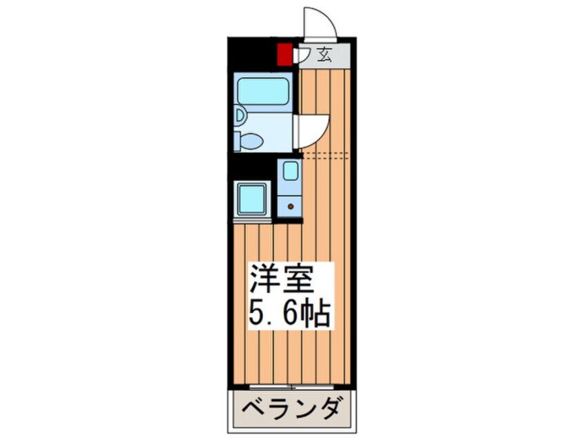 間取図 ビクセル武蔵関