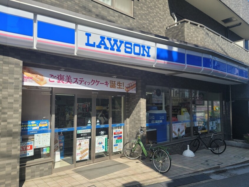 ローソン　練馬関町北二丁目店(コンビニ)まで74m ビクセル武蔵関