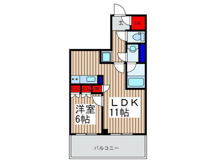 間取り図 ドゥーエ大宮