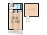 キャッスルポニ－ 1Rの間取り