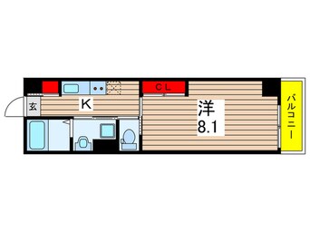 間取図 カメリア西千葉