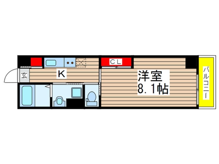 間取り図 カメリア西千葉