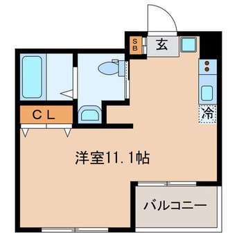 間取図 錦糸町ｲﾝﾀｰﾅｼｮﾅﾙﾚｼﾞﾃﾞﾝｽ