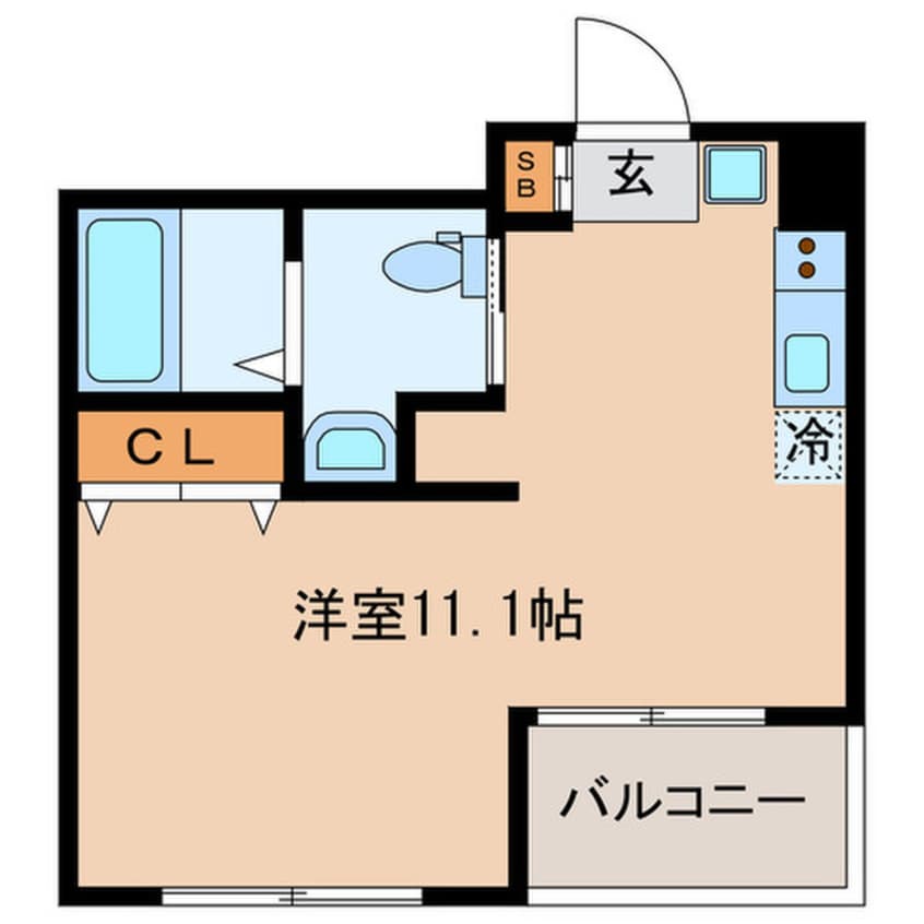 間取図 錦糸町ｲﾝﾀｰﾅｼｮﾅﾙﾚｼﾞﾃﾞﾝｽ