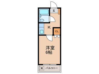 間取図 アローハイツ