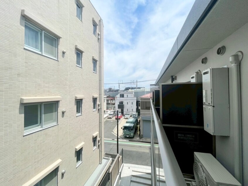 室内からの展望 ルゼール新綱島