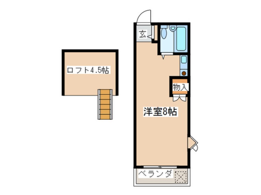 間取図 コンフィデンス町田