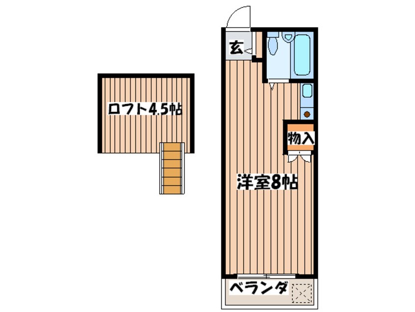 間取図 コンフィデンス町田