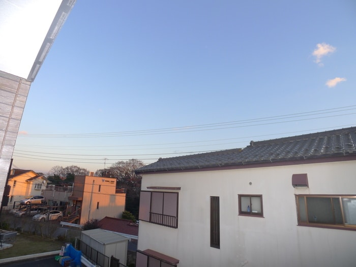 室内からの展望 リブリ・パーチェ天台