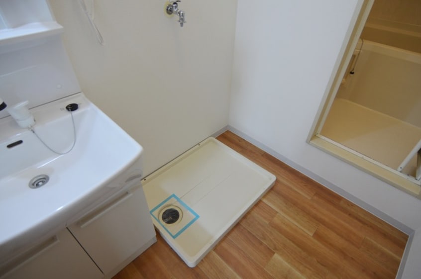 洗濯機置場 アスカハイムD棟